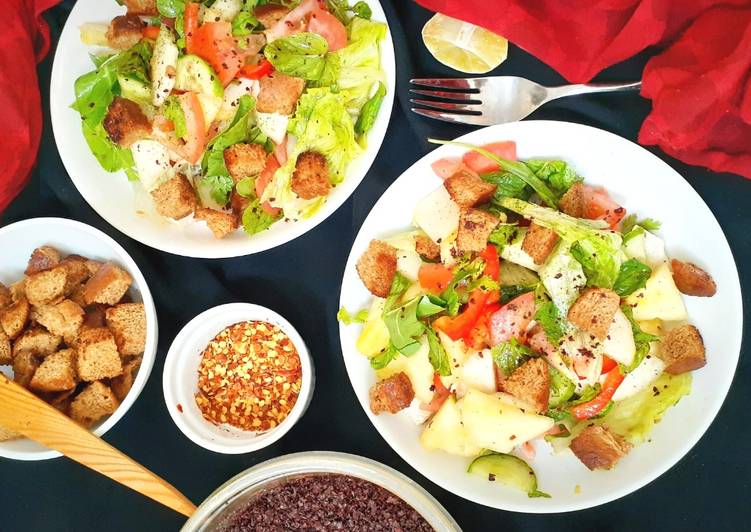 Simple Way to Make Any-night-of-the-week Tangy Sumac Fattoush