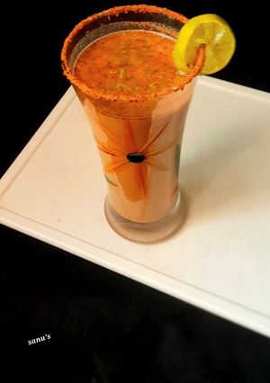 A picture of Spicy And Tangy Sattu Drink.