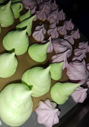 Una foto de Suspiros de merengue