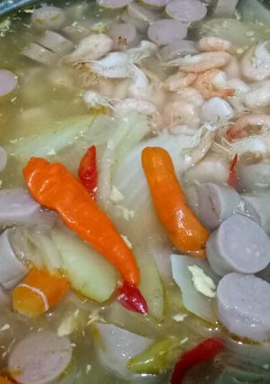 Foto resep Capjay Kuah Sosis Udang
