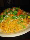 Rice and beans (garau garau)