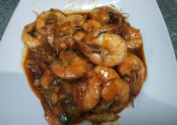 Resep Udang Saos Mentega Anti Gagal