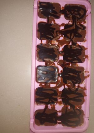 A picture of Homemade chocolate🍫.