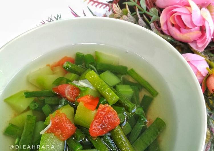 Langkah Membuat Sayur Bening ✨ yang sempurna