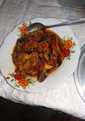 Foto resep Sambel terong manis