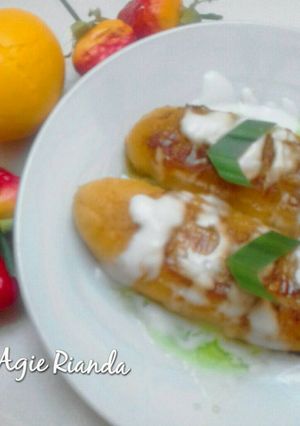 Foto resep Pisang Saus Melon