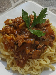Foto resep Spaghety Mie Telor