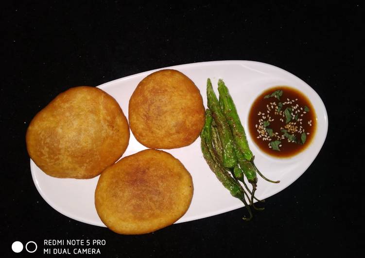 Recipe of Homemade Moong dal khasta Kachori