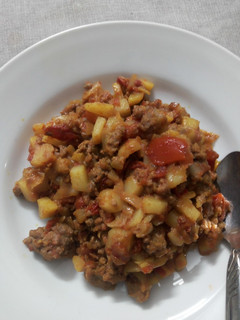 عکسی از دستور 😋واویشکا با گوشت چرخ کرده 😋