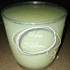 A picture of Pine apple & coconut drink.