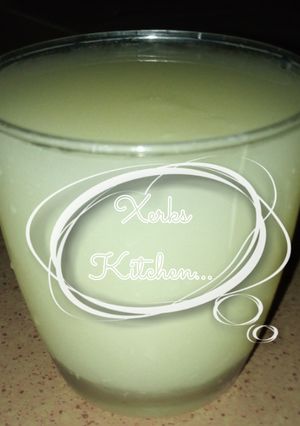 A picture of Pine apple & coconut drink.