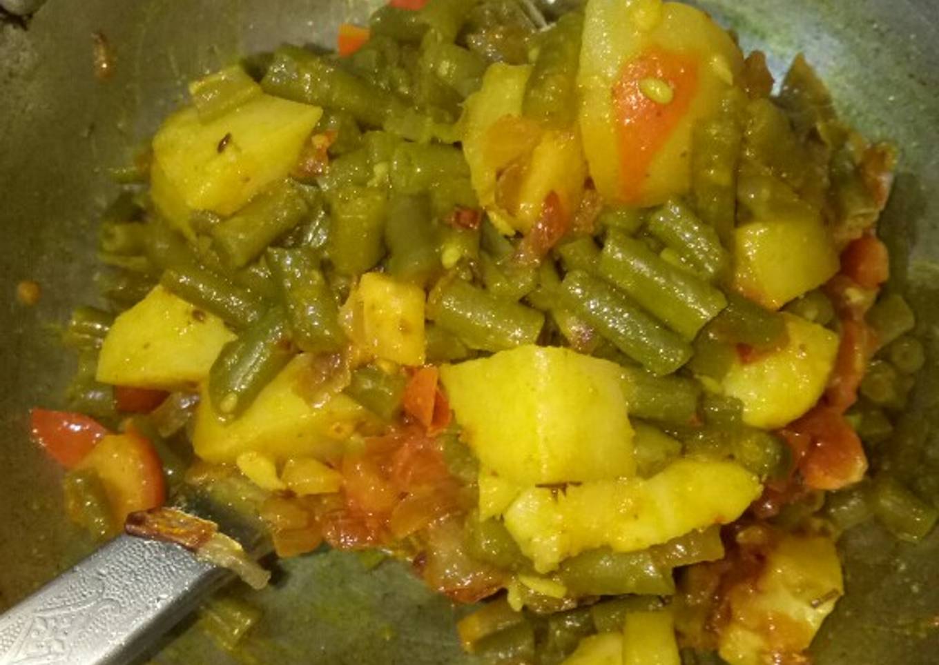 Bean potatoes
