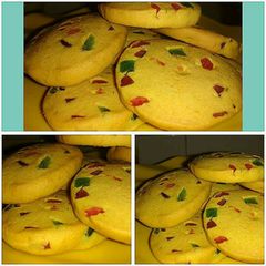 A picture of Tutti-Frutti Custard Cookies .