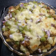 A picture of Pizza Pasta.