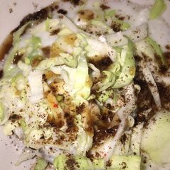 A picture of Tikki chaat.