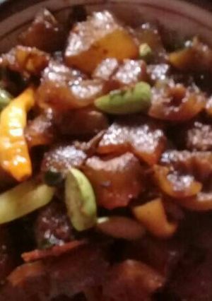Foto resep Oseng rambak setan