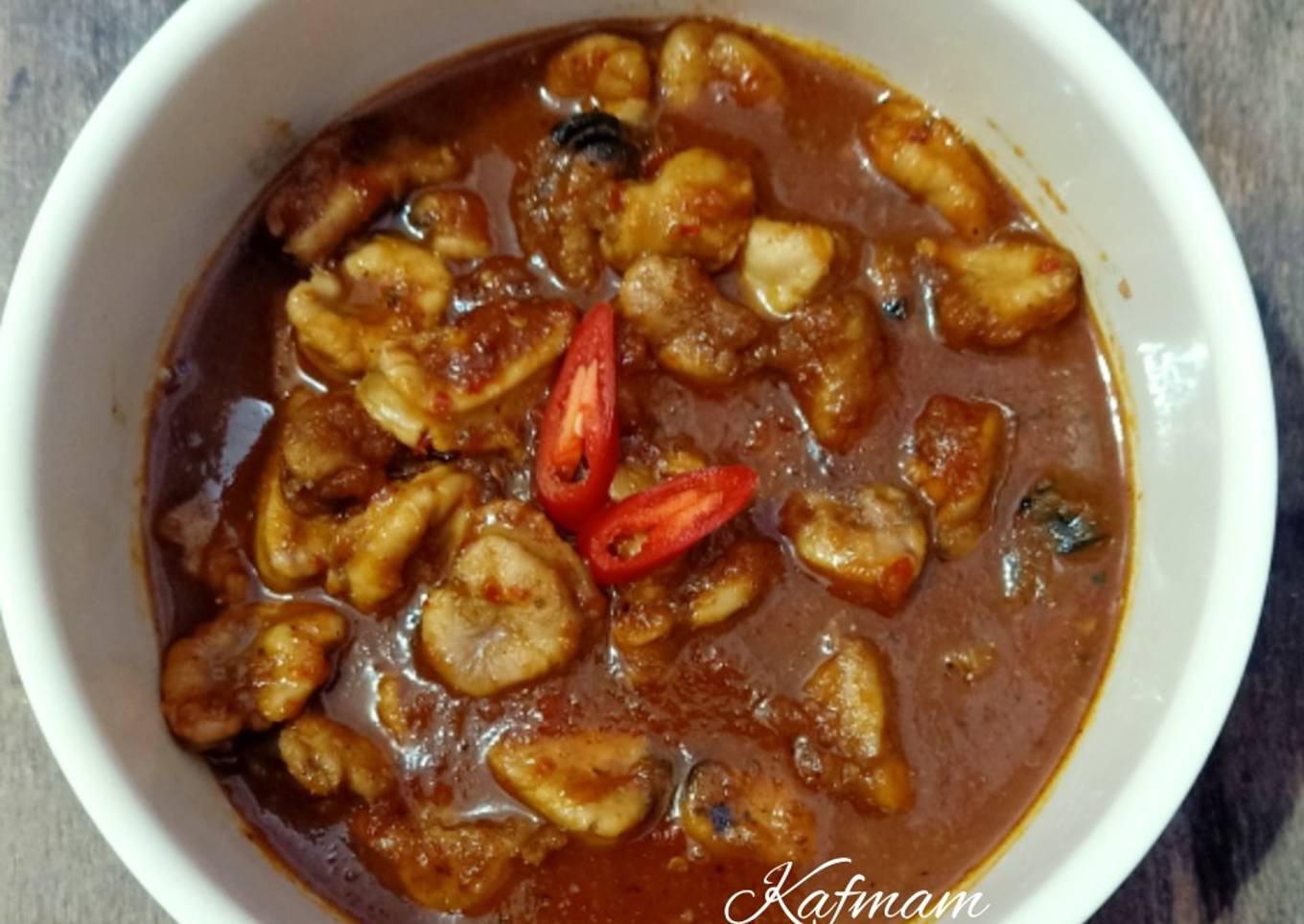 Telur Tuna Bumbu Taliwang