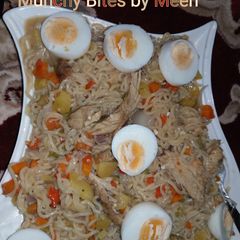 A picture of Meen's Fried Noodles 🍜.