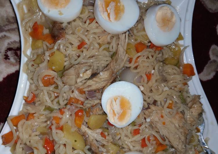 Recipe of Quick Meen&amp;#39;s Fried Noodles 🍜