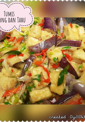 Foto resep Tumis Terong dan Tahu