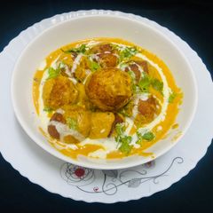 Malai paneer kofta A picture of Malai paneer kofta.