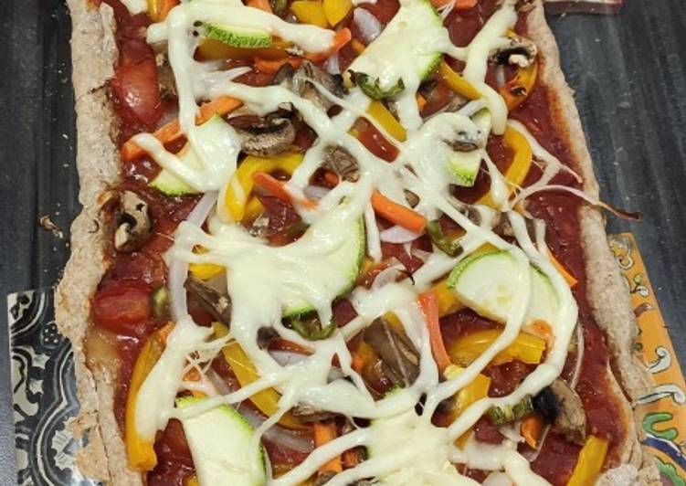 Comment Préparer Les Pizza multicolore