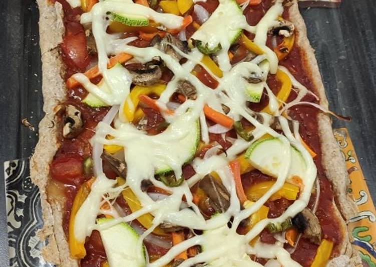 La Recette Pas à Pas Pizza multicolore