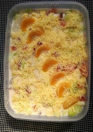 Foto resep Salad Buah Youghurt