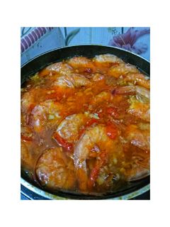 Foto resep Udang Asam Manis Pedes