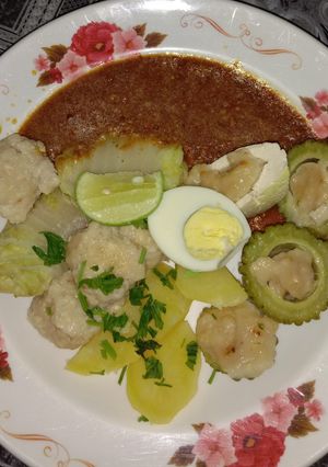 Foto resep Somay Bumbu kacang