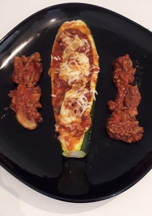 Une photo de Courgette farcie