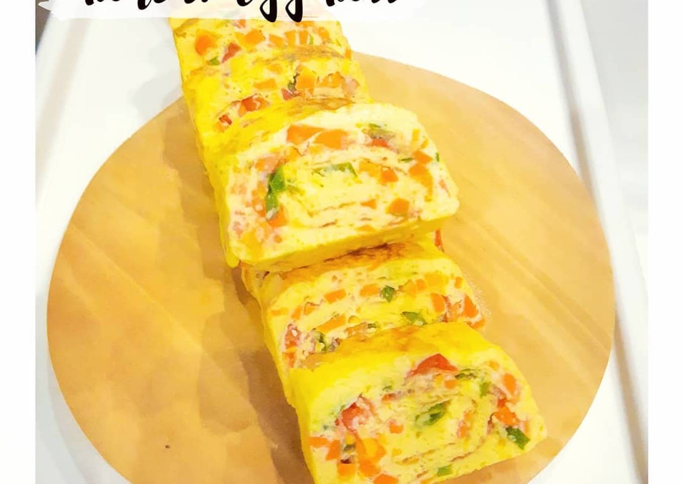 Korean Egg Roll / Gyeran Mari