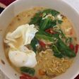 Mie Rebus kuah Susu