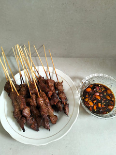 Foto resep Sate maranggi (daging sapi)