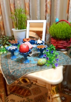 عکسی از دستور سفره هفت سین