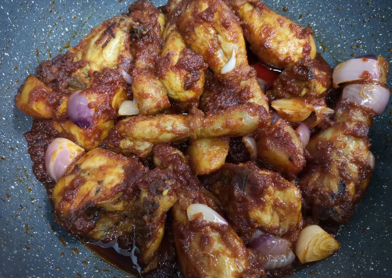 Resepi Ayam Masak Merah Auummm yang Lezat Sekali dan Easy