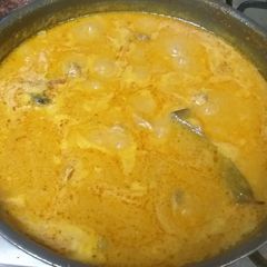 A picture of Chicken curry.