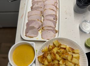 Foto principal de Lomo de cerdo en salsa en olla exprés