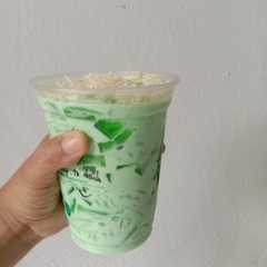 A picture of Buko Pandan Creamy.