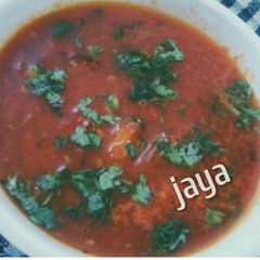 A picture of Tamater ki chutney.