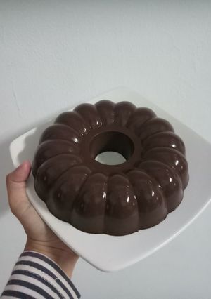 Foto resep Pudding Dark Chocolate