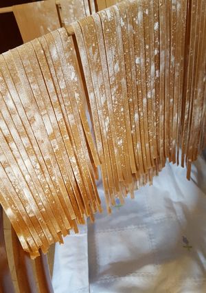 Foto di Pasta di farina di castagne