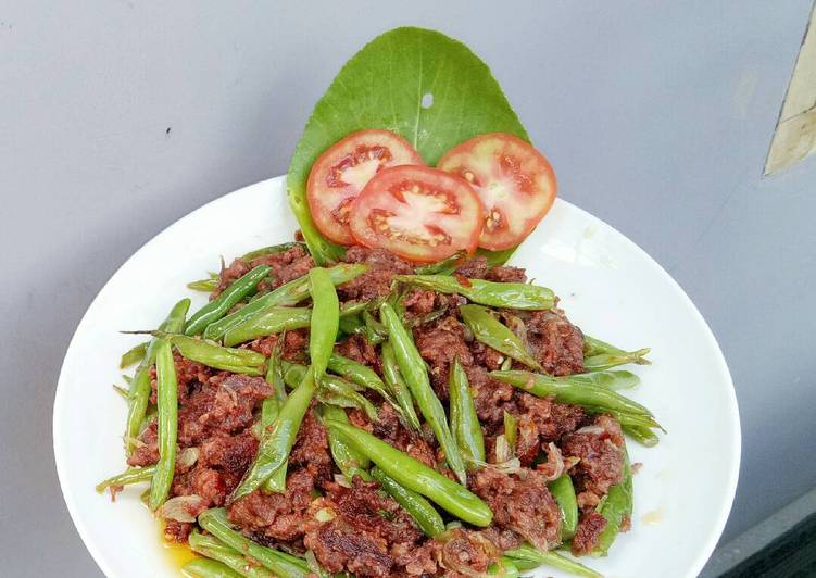 Resep Tumis Buncis Kornet, Enak