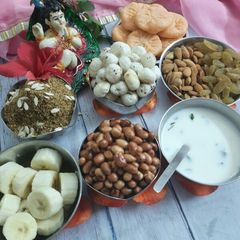 Janamashtmi prasadam A picture of Janamashtmi prasadam.