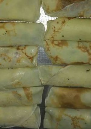 Una foto de Canelones masa