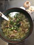 Vegetarian Bottle Gourd and Mushroom Soup