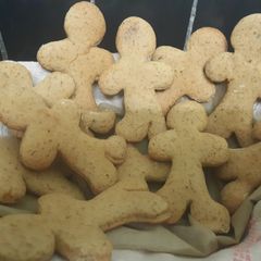 A picture of Ginger bread cookies # My Favorite Easter dish contest #.