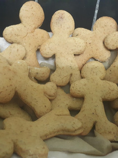 A picture of Ginger bread cookies # My Favorite Easter dish contest #.
