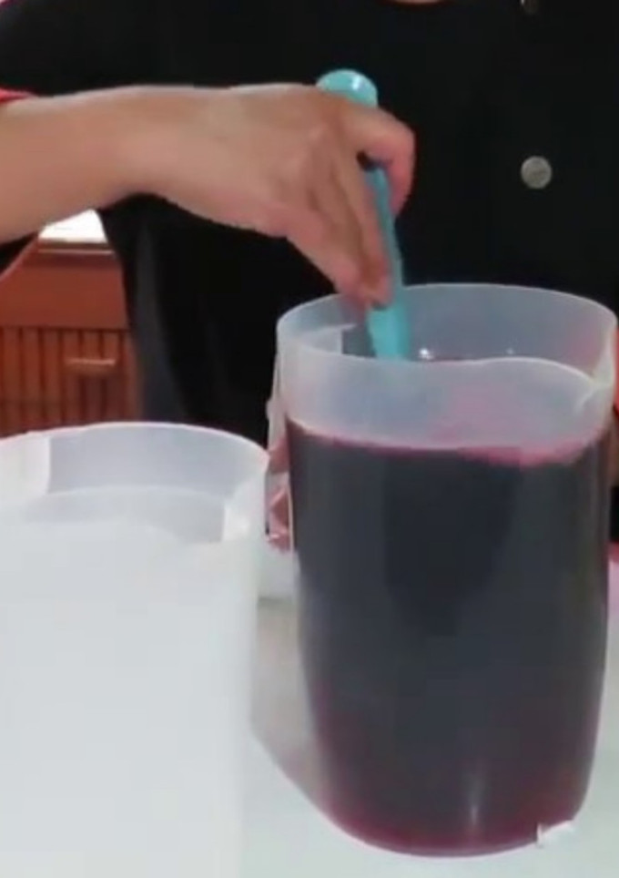 Una foto de Agua de jamaica