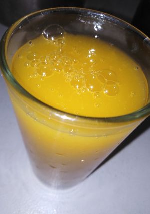 A picture of 🌼🌻🌼Mango juice🌼🌻🌼.